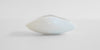 Side view of a white ceramic tea dish.