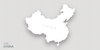 A map of China.