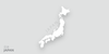 A map of Japan.