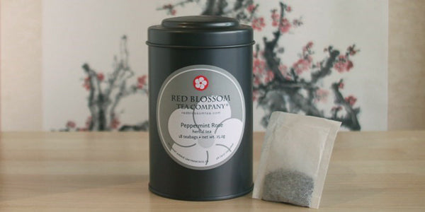 Peppermint Rose Tea Bags